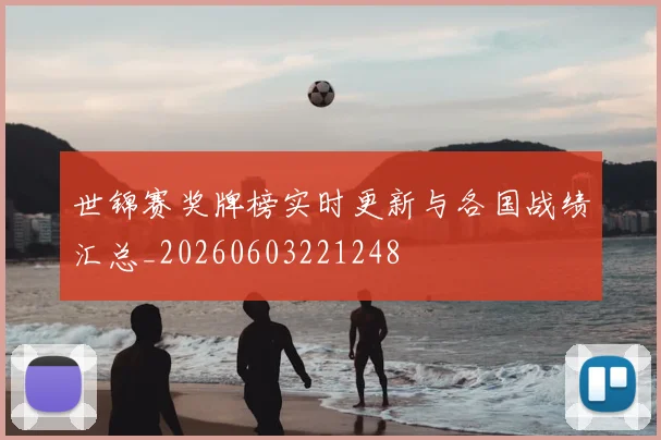 世锦赛奖牌榜实时更新与各国战绩汇总_20260603221248