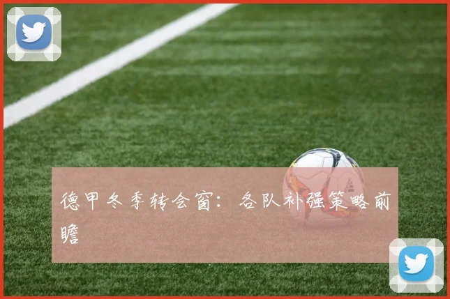 德甲冬季转会窗：各队补强策略前瞻